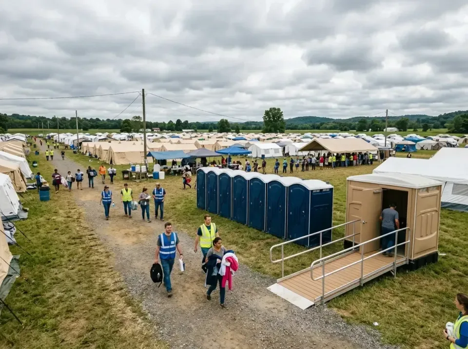 disaster-relief-camp-restrooms-010 — frequently asked questions, Dumpster & Portable Bathrooms Rental in Harveys Lake, PA